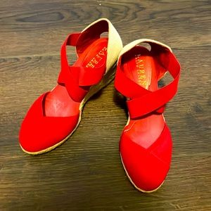 Ralph Lauren espadrilles - size 7
